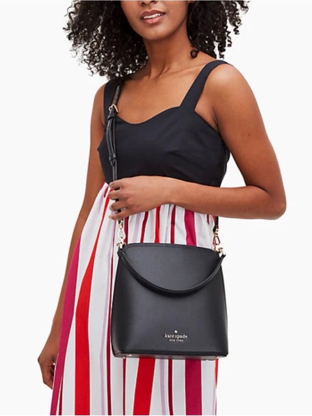 Kate Spade Darcy Small Bucket Crossbody Bag
